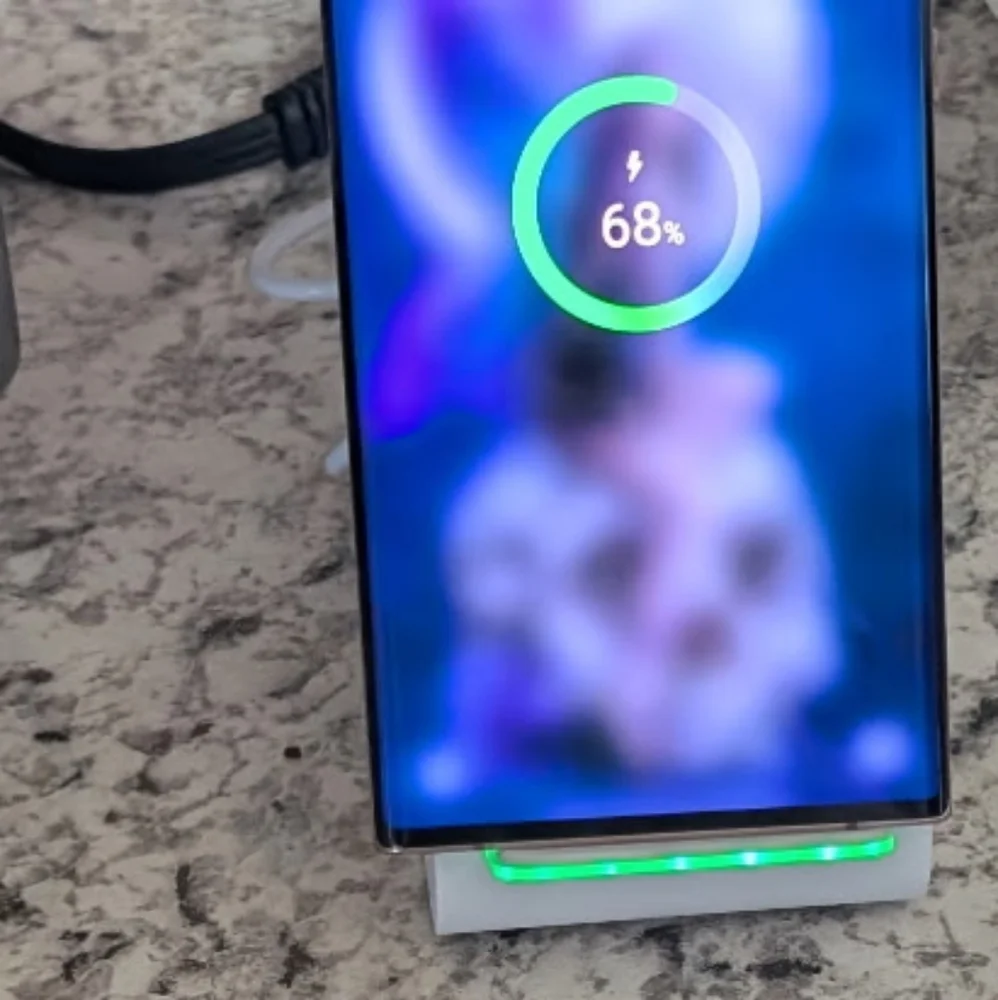3 In 1 White Wireless Charging Station